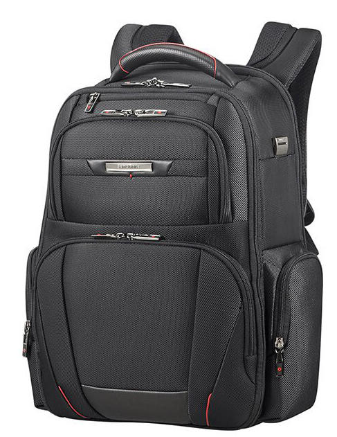 SAMSONITE Rucksack PRO-DLX-Modell, 15,6-Zoll-PC-Anschluss SCHWARZ - PC-Rucksäcke