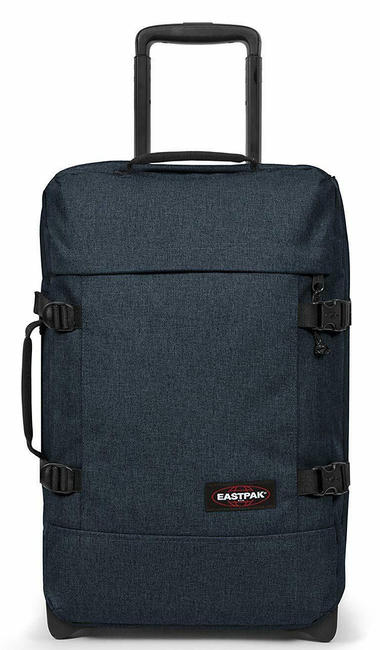 EASTPAK Trolley TRANVERZ S mit TSA, Handgepäck dreifach denim - Halbharte Trolleys