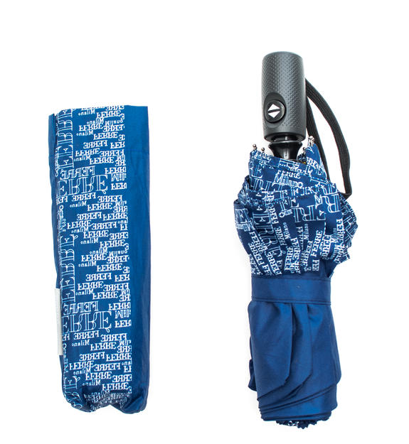 FERRÈ Ombrello Automatisches Öffnen und Schließen, aus Polyester blau - Regenschirme