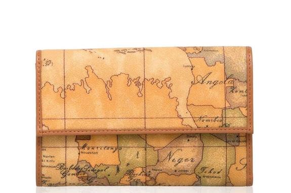 ALVIERO MARTINI PRIMA CLASSE Geldbörse GEO CLASSIC, mit Doppelfach NATÜRLICH - Brieftaschen Damen