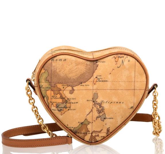 ALVIERO MARTINI PRIMA CLASSE Geo Mini-Schultertasche NATÜRLICH - Damentaschen