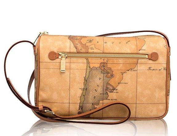 ALVIERO MARTINI PRIMA CLASSE Geo NEO CASUAL, Schulterriemen NATÜRLICH - Damentaschen