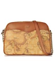 ALVIERO MARTINI PRIMA CLASSE Geo Umhängetasche aus Leder - Damentaschen