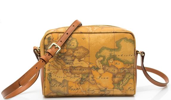 ALVIERO MARTINI PRIMA CLASSE Geo Classic Schultertasche NATÜRLICH - Damentaschen