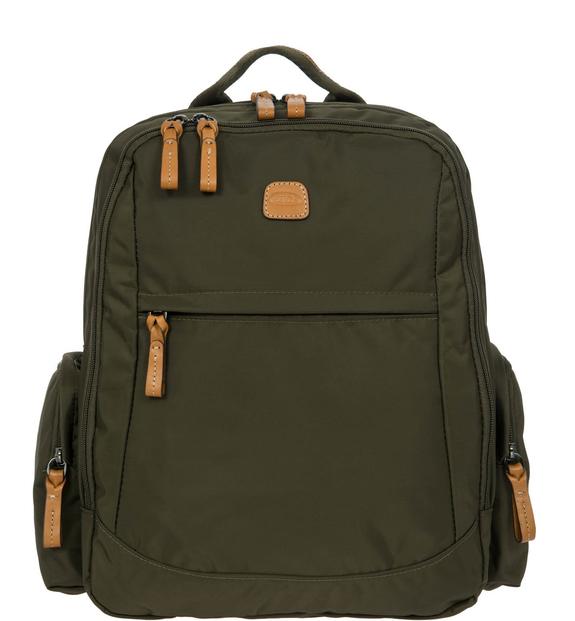 BRIC’S Zaino X TRAVEL BUSINESS, 15 "PC-Halterung Olive - PC-Rucksäcke