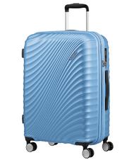 AMERICAN TOURISTER Trolley JETGLAM-Linie, mittlere Gr&ouml;&szlig;e, erweiterbar METALLISCHES PULVER BLAU - Harte Trolleys - 1