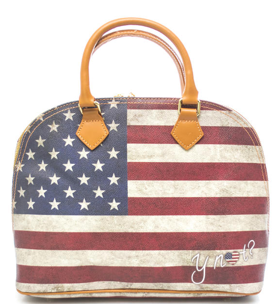 YNOT Flag Vintage Medium Handtasche, mit Schultergurt Vereinigte Staaten von Amerika - Damentaschen