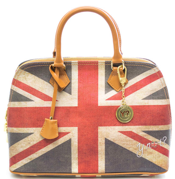 YNOT Flag Vintage Handtasche, mit Cordura-Schulterriemen Vereinigtes Königreich - Damentaschen