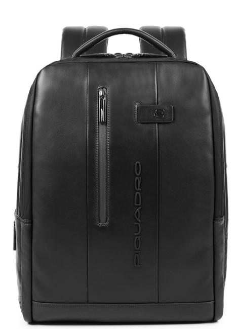 PIQUADRO Rucksack URBAN, 15,6 "PC-Halterung, mit Diebstahlsicherung Schwarz - PC-Rucksäcke
