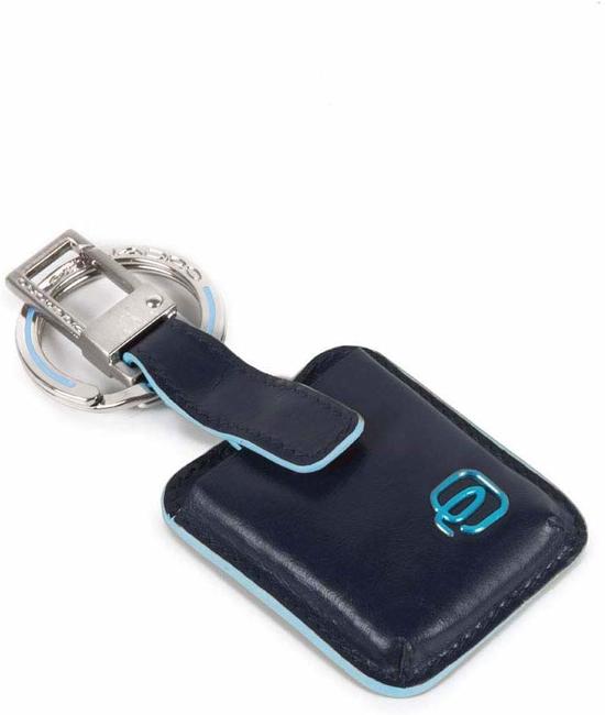 PIQUADRO Schlüsselbund BLUE SQUARE, mit CONNEQU-Gerät Blau - Schlüsselanhänger und Schlüsseletuis
