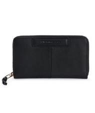 PIQUADRO Portafoglio SPRITZEN Schwarzer Sand - Brieftaschen Damen - 1