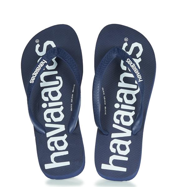 HAVAIANAS TOP LOGOMANIA Flip Flops Navy blau - Schuhe Unisex