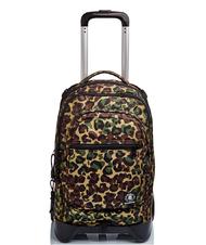 INVICTA  NEU PLUG ANIMALIER Trolley-Rucksack 3 in 1 LEO GR&Uuml;N - Rucks&auml;cke mit Trolleyfunktion - 1
