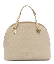 POLLINI Heritage Embossed Handtasche, mit Schulterriemen EIS - Damentaschen - 1
