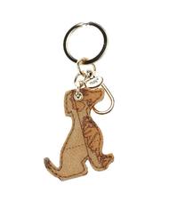 ALVIERO MARTINI PRIMA CLASSE  Hund Schlüsselanhänger mit Geo-Print - Schlüsselanhänger und Schlüsseletuis