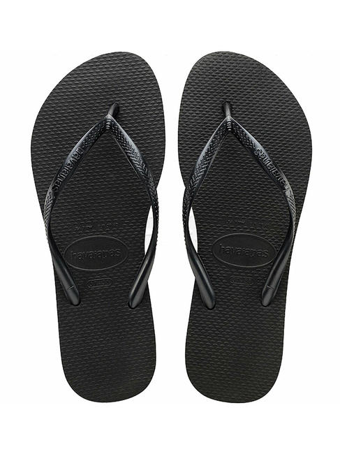 HAVAIANAS SLIM FLATFORM SLIM FLATFORM Damen-Flip-Flops SCHWARZ - Damenschuhe