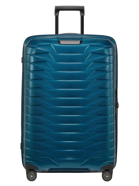 SAMSONITE PROXIS Großer ultraleichter Trolley petrolblau - Harte Trolleys