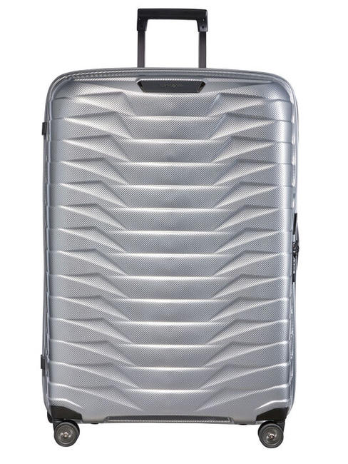 SAMSONITE PROXIS Extra großer Einkaufswagen SILBER - Harte Trolleys