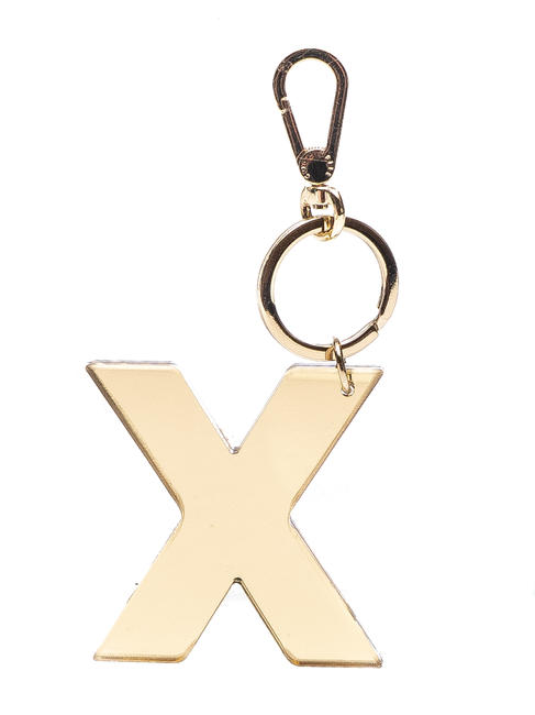 COCCINELLE  Alphabet-Liebhaber "X" Charm Schlüsselanhänger Platin - Schlüsselanhänger und Schlüsseletuis