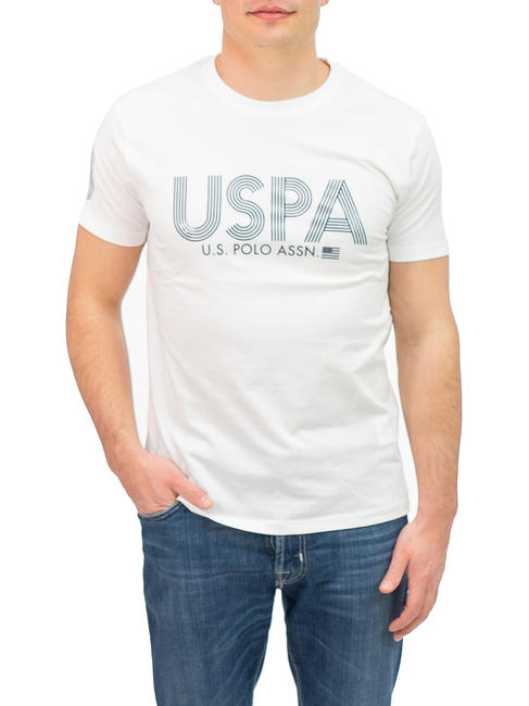 U.S. POLO ASSN.  USPA-T-Shirt nicht-gerade weiss - Herren-T-Shirts