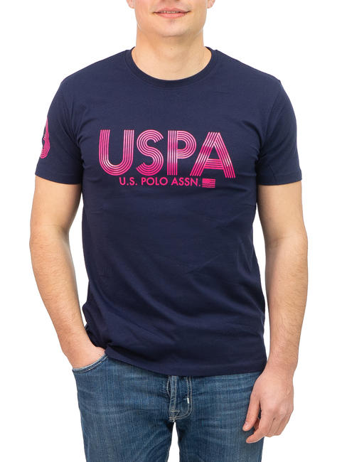 U.S. POLO ASSN.  USPA-T-Shirt Blau - Herren-T-Shirts