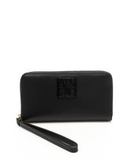 ARMANI EXCHANGE Geldb&ouml;rse ZIP AROUND Mit Polsierina Schwarz - Brieftaschen Damen - 1