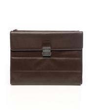 NAVA PASSENGER Dokumentenhalter aus Leder dunkelbraun - Tablettmappe &amp; Organizer - 1