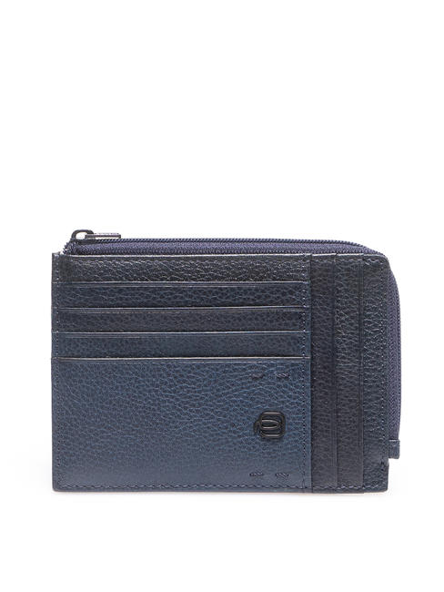 PIQUADRO PULSE P15 PLUS Brieftasche Blau - Brieftaschen Herren