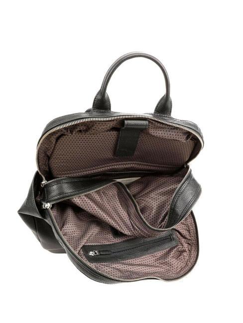 Rucksack MOLESKINE CLASSIC-Linie, 15 "PC-Geh&auml;use, in Leder Schwarz - PC-Rucks&auml;cke