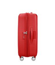 AMERICAN TOURISTER SOUNDBOX SPINNER Mittlerer Trolley, erweiterbar Korallrot - Harte Trolleys - 4