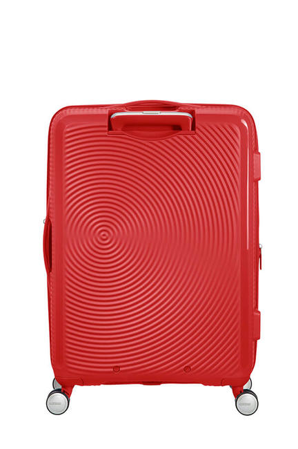 SOUNDBOX SPINNER Mittlerer Trolley, erweiterbar Korallrot - Harte Trolleys