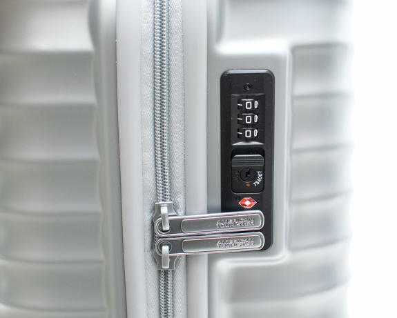 Trolley JETGLAM, Handgep&auml;ck silbermetallic - Handgep&auml;ck