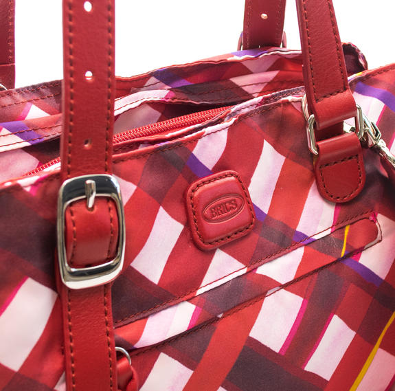 X-Bag Shopping Weiche Handtasche, mit Schultergurt ROT - Damentaschen