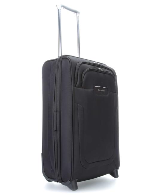 Trolley DUOSPHERE Schlanke Linie, Handgep&auml;ck, erweiterbar SCHWARZ - Handgep&auml;ck