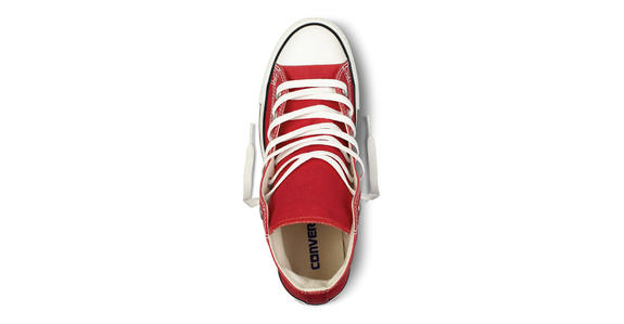 All Star High Top CHUCK TAYLOR, auf Leinwand ROT - Schuhe Unisex