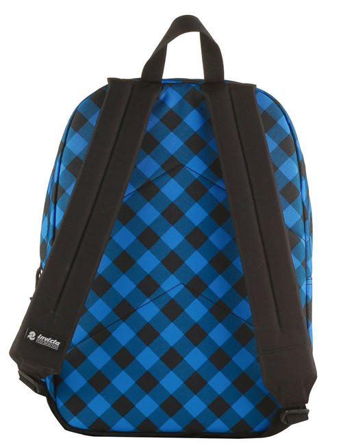 Rucksack CARLSON Fantasy, 13 "PC-Halter Blaues Plaid - Rucks&auml;cke f&uuml;r Schule &amp; Freizeit