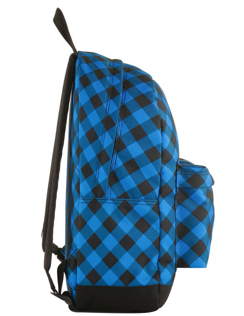 Rucksack CARLSON Fantasy, 13 "PC-Halter Blaues Plaid - Rucks&auml;cke f&uuml;r Schule &amp; Freizeit
