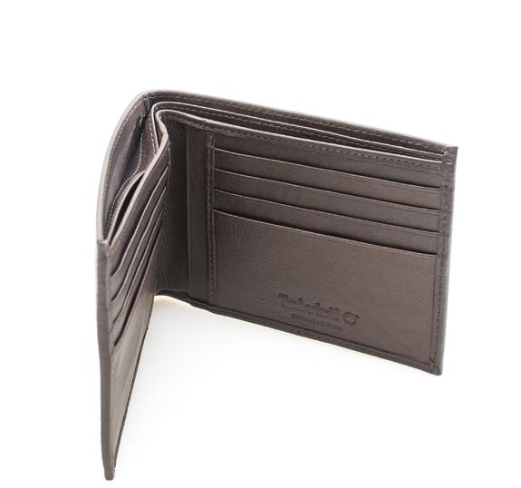 Geldb&ouml;rse Weiches Leder Dunkelbraun - Brieftaschen Herren