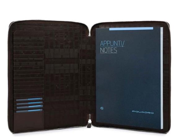 CAMPIONARIO - CARY Linie CARY, aus Leder Schwarz - Tablettmappe &amp; Organizer