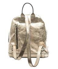 NICOLI Laminato M Rucksack, hergestellt in Italien Platin - Damentaschen - 5