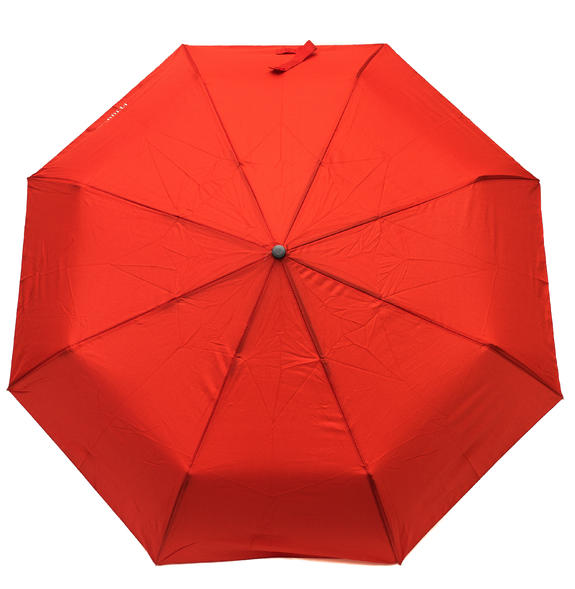 Ombrello &Ouml;ffnen und Schlie&szlig;en mit automatischem Knopf, mit Manschette ROT - Regenschirme