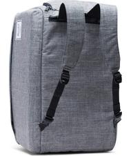 HERSCHEL Borsone Zaino OUTFITTER, mit einziehbaren Schultergurten RABE CROSSHATCH - Reisetaschen - 2