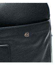 PIQUADRO VIBE OUT Lederrucksack, 15,6 "PC-Halterung Blau - PC-Rucksäcke - 4