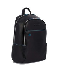 PIQUADRO Rucksack Linie BLUE SQUARE, aus Leder - PC-Rucksäcke