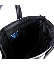 PIQUADRO Ordner BLUE SQUARE, 15,6" PC-Halter, erweiterbar Schwarz - Arbeitstaschen - 6