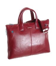 PIQUADRO Ordner BLUE SQUARE, 15,6" PC-Halter, erweiterbar ROT - Arbeitstaschen - 3