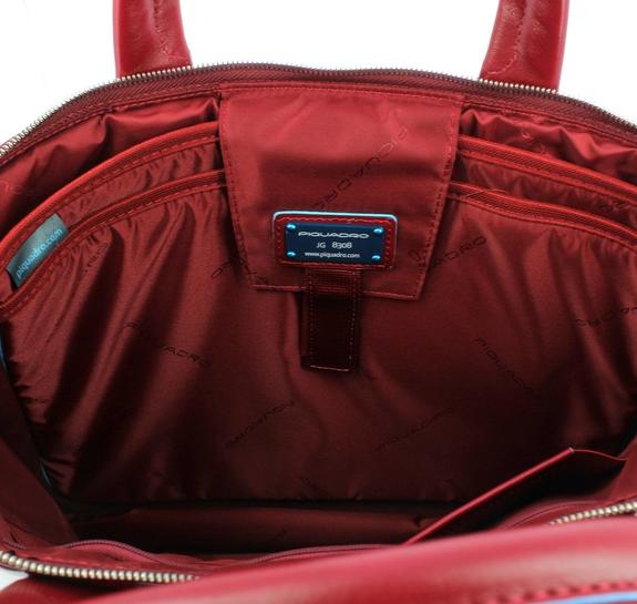 Ordner BLUE SQUARE, 15,6" PC-Halter, erweiterbar ROT - Arbeitstaschen
