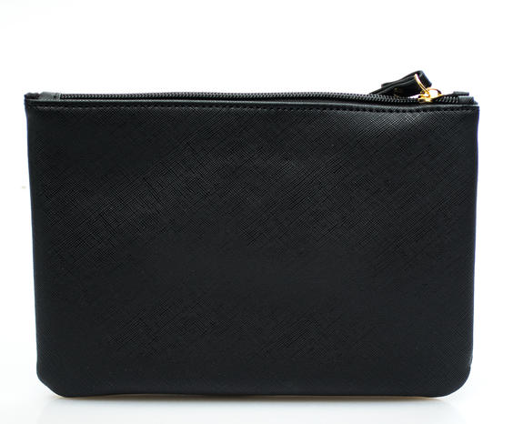  Clutch mit Manschette Schwarz - Damentaschen