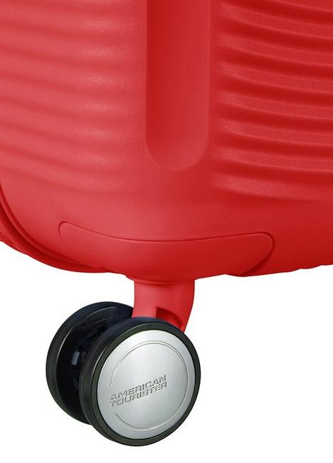 Trolley SOUNDBOX, gro&szlig;, erweiterbar Korallrot - Harte Trolleys