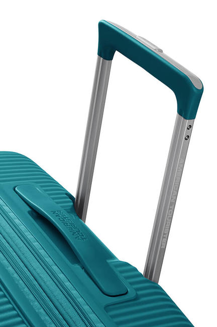 Trolley SOUNDBOX, gro&szlig;, erweiterbar JADEGR&Uuml;N - Harte Trolleys